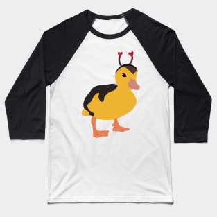 Heart duck Baseball T-Shirt